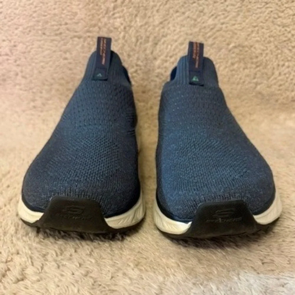 Skechers Hands Free Slip-ins Edge Ride Mens 10 Wide Navy Sneakers 232839WW